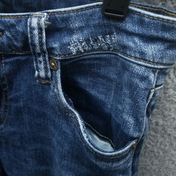 Kut From The Kloth Women's 2 Catherine Blue Boyfriend Jeans 28.75" 29" 8.25" - Picture 4 of 11